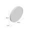 Baum Nordic Round Bathroom Framed Mirror Wall Hanging-1770334516-1839823116
