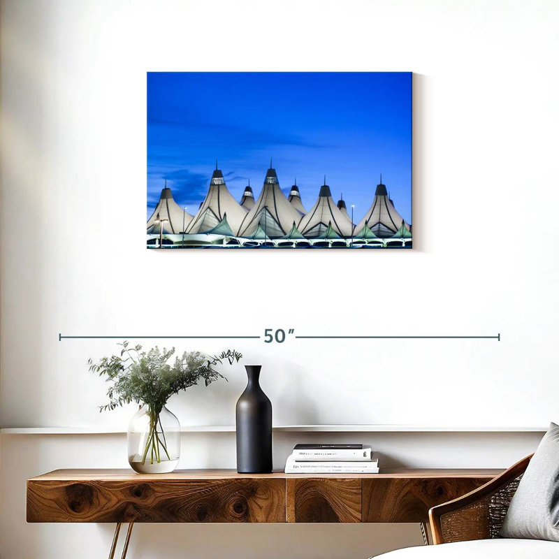 Denver International Airport, 20" H x 30" W