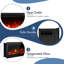 Ketilfrith Electric Fireplace with Remote Included, 12 Flame Colours, and 1800W-1146810881