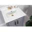 Ensemble de meuble-lavabo simple 23,6 "avec miroir Aeona-1243135584