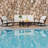 Tansi 3 Person Steel Sofa With Faux Leather Wicker