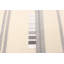 Ensemble de tapis rayés ivoire / gris-942435359