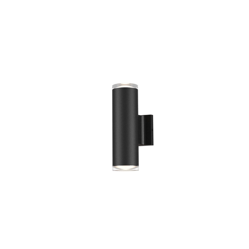 GLOWEN | Applique murale DEL haut et bas | 18 watts | 1 600 lumens | CCT 2700K-5000K | 100-277V | Photocellule intégrée | IP65 | Paquet de 1