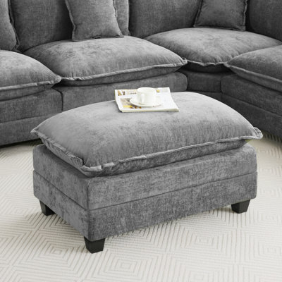 35.4’’ Rectangle Chenille Ottoman for Modular Sectional Sofa