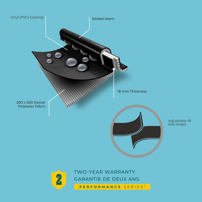 Charbroil® Performance Series™ Custom Fit Griddle Cover - (463258924/HBL10255, 463259124/HBL10254, & 463285924/HBL10253)