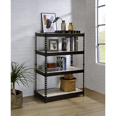 Rectangular Bookcase With Adjustable Shelves