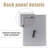 Venuti Metal Flat Wall Mirror