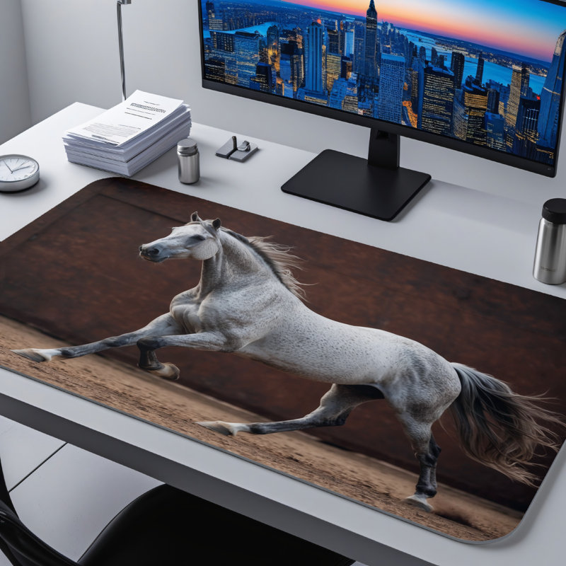 Polyester Desk Pad, 31.5x15.5