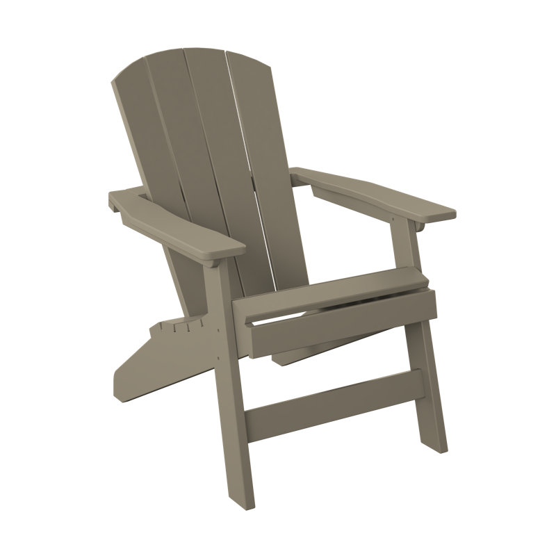  Stationary Adirondack. Weatherwood, Weatherwood