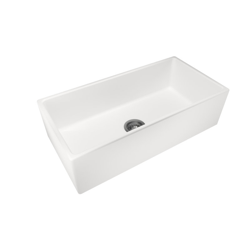 36'' L Single Bowl Fireclay Kitchen Sink