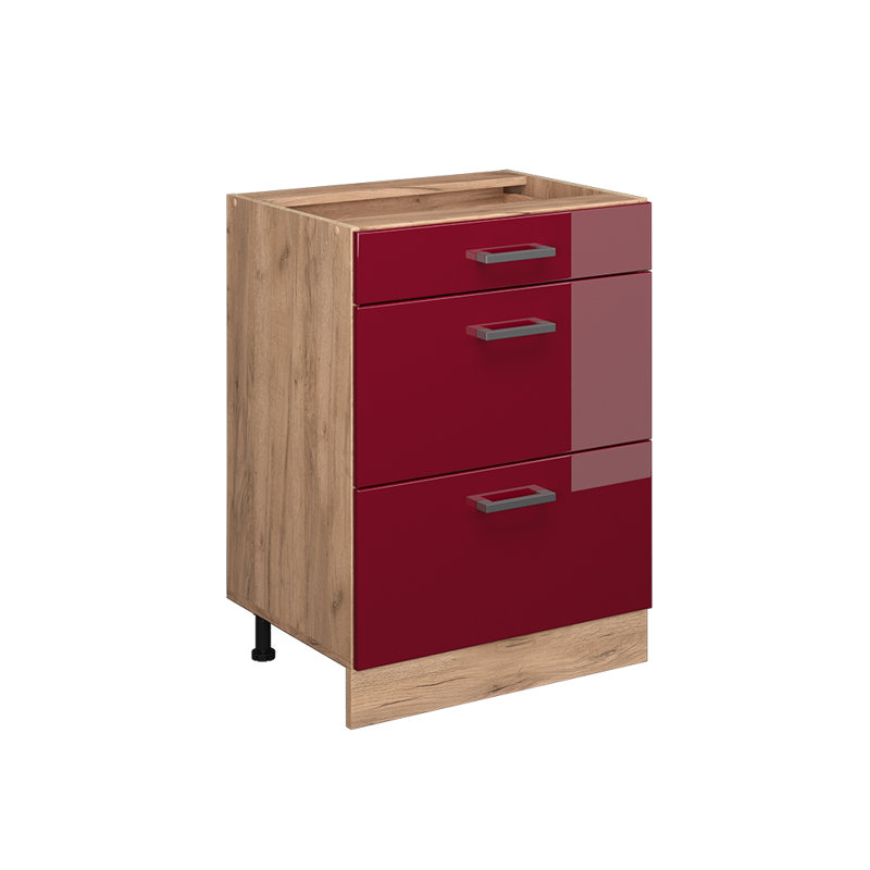 Lacharite Module 244 + Front Bdx HGL (51), Oak/Bordeaux