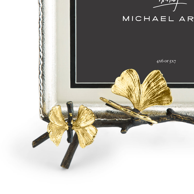 Butterfly Ginkgo Easel Frame