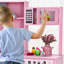 Palig Wooden Corner Kids Toddler Kitchen Set