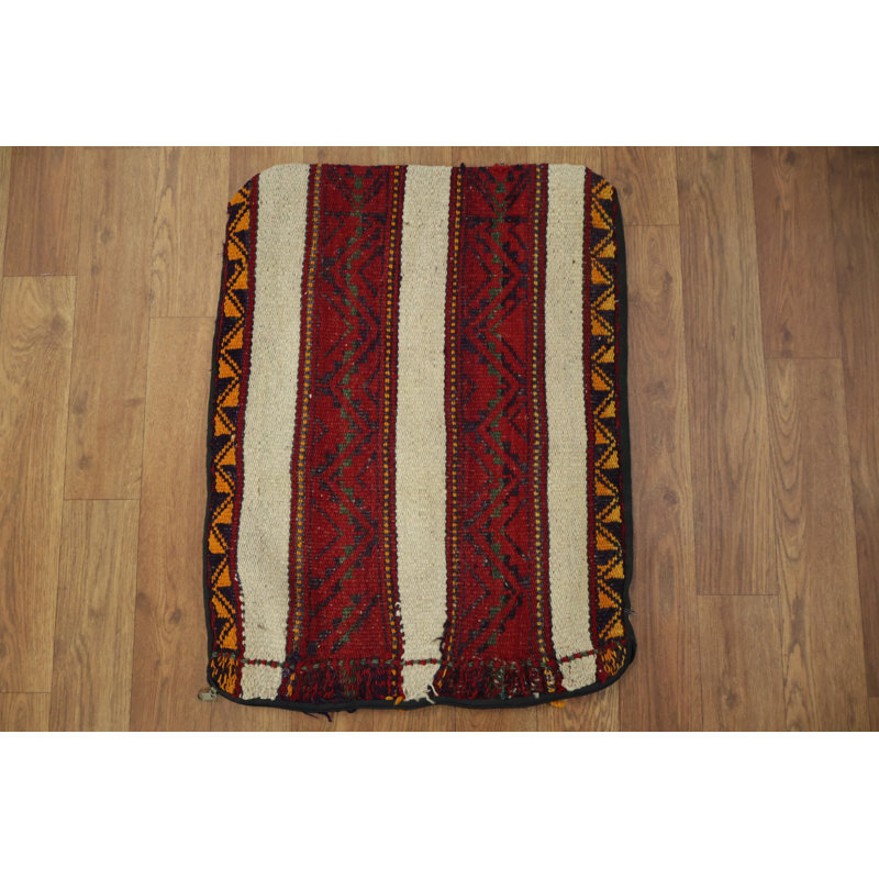 Housse ou coussin kilim Tribal Nomadic tissé à la main