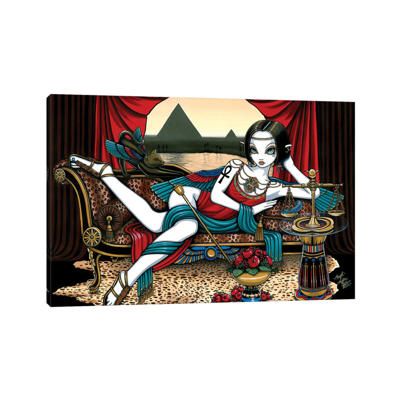 Mayet by Myka Jelina - Wrapped Canvas Painting, 66.04 cm H x 45.72 cm W