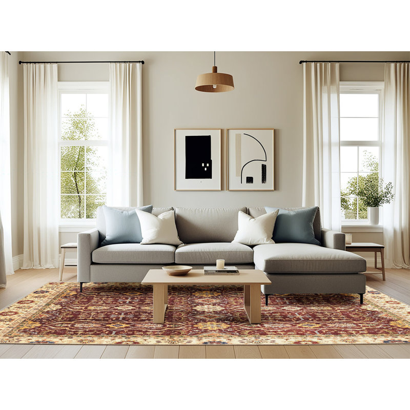 Tapis multicolore, Rectangle 6 pi x 9 pi