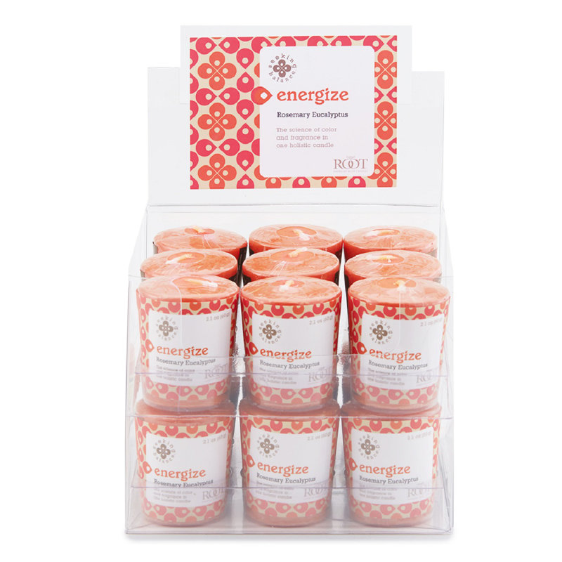 Bougie votive parfumée Eucalyptus