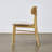 Upholstered Dining Chairs with Rattan Back-366163355