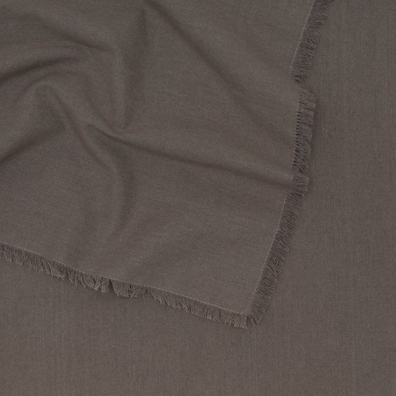 Menut Rectangle Cotton Tablecloth, Gray