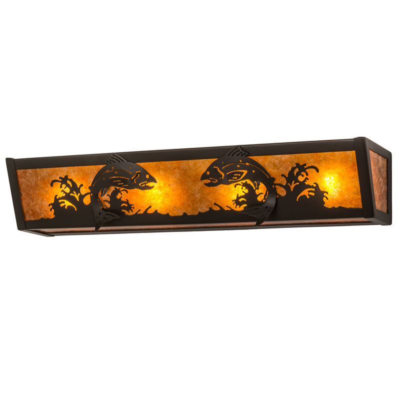 Rustic Lodge 4 - Light Bath Bar