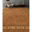 Hand Knotted Wool Area Rug in Cream
