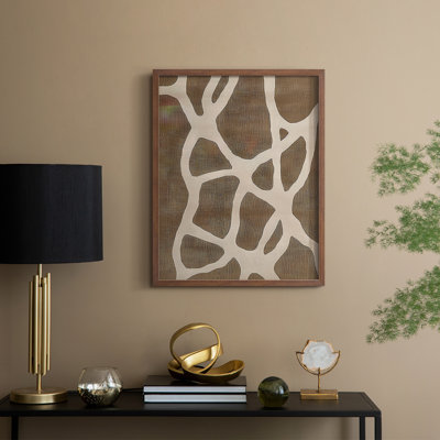 «Abstract CXLVII», reproduction encadrée - prête à être accrochée