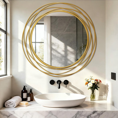 Miroir d'appoint mural 32 po