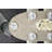 Maple Oval Metal Base Dining Table