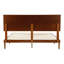 Kiesel Mid-Century Inspired Wood Platform Bed frame with Headboard-1113283618