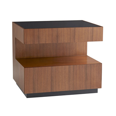 Geron Walnut End Table