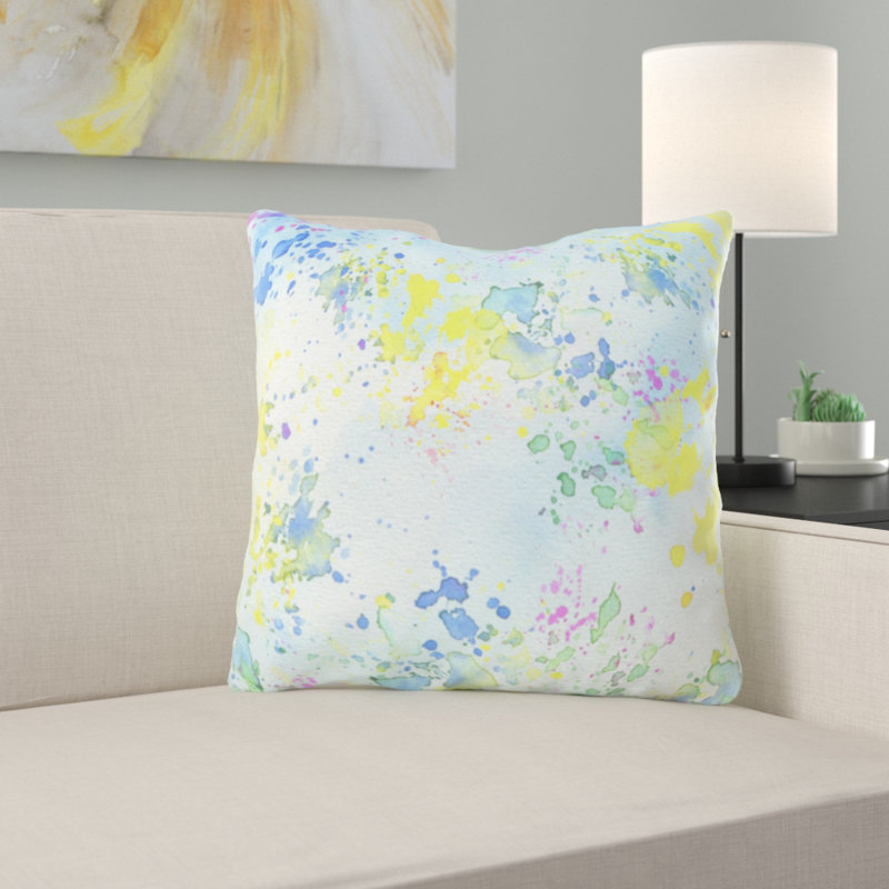 Coussin décoratif Wolter, Microsuède, Intérieur