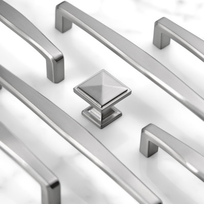New Collection Classic Pyramid Square Cabinet Knob Kitchen Drawer Pulls Multipack