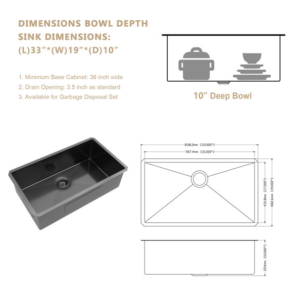 Dimensions du produit