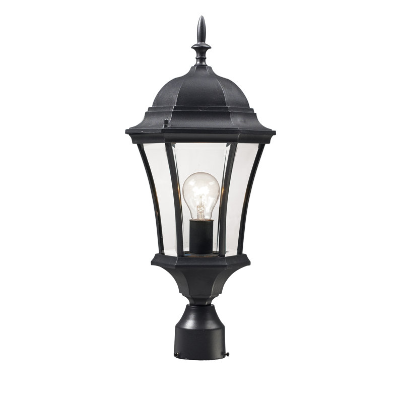 Tête de lanterne câblée 1 lumière H 22 po Alekh