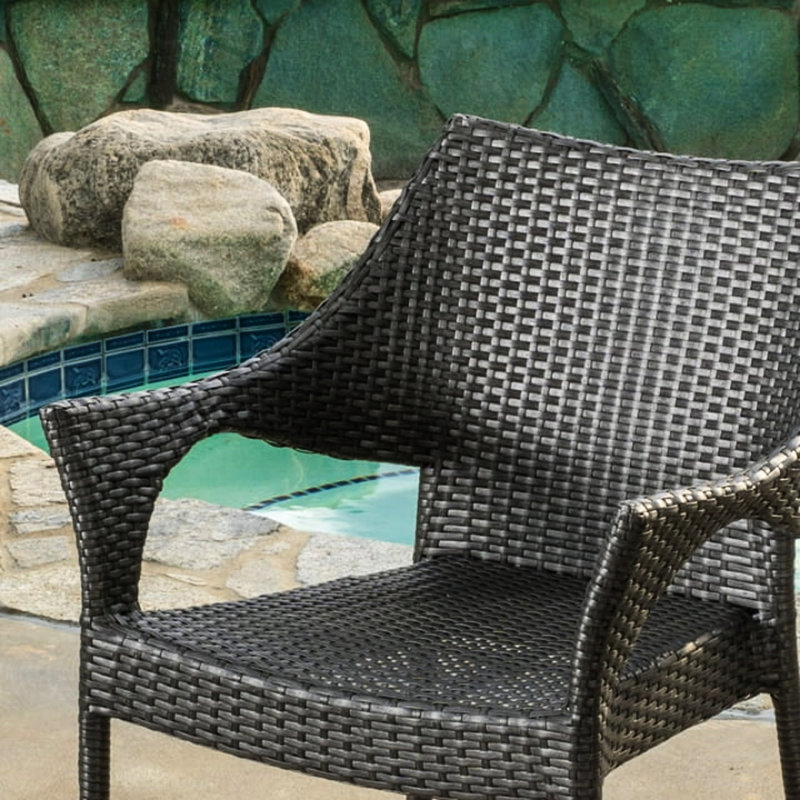 Fauteuil empilable Mirage Grey, PE