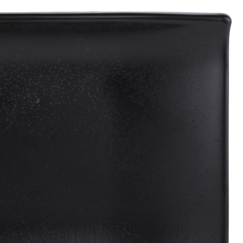 Elite Global Solutions Zen Melamine Platter, Black