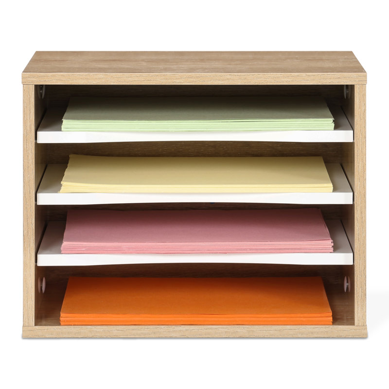 Dystany Manufactured Wood, Natural/White