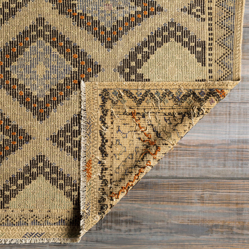 Antique One Of A Kind One-of-a-Kind 6'9" X 10'5" Hand Knotted Area Rug