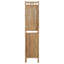Bay Isle Home 4-Panel Room Divider Bamboo-532306426