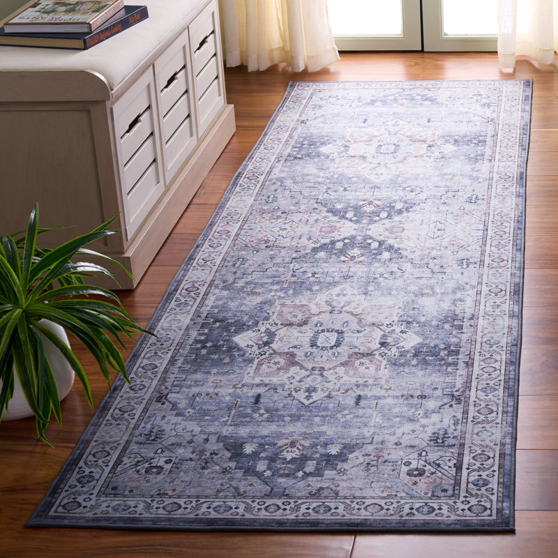 Tucson 233 M/W S/R Performance Machine Washable Oriental Rug, Runner 2'6" x 8'