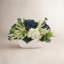 Hydrangea and Heather Arrangement-973363096
