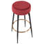 Tabourets de bar modernes en métal et en velours de 15,4 po de largeur avec repose-pieds dorés Seattle-1552937885-1537499575