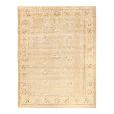 Hayner One-of-a-Kind 9' 1" X 12' 1" 2010s Wool Area Rug in Beige