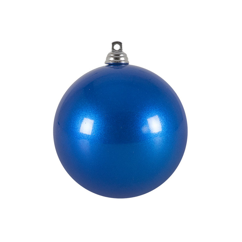 Bauble, Blue, 8cm Diameter
