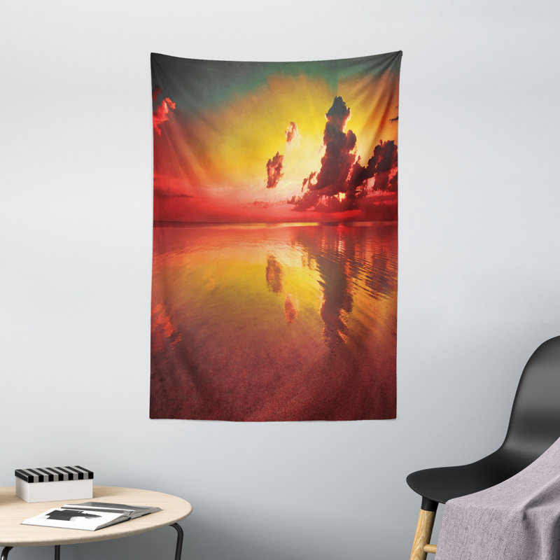 Polyester tapisserie Americana, H 60 po x l 40 po
