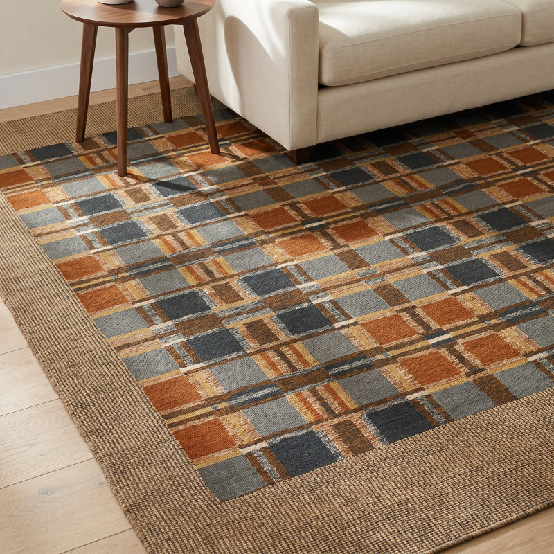 Tapis à tissage plat Adobe, Rectangle 6 pi x 9 pi
