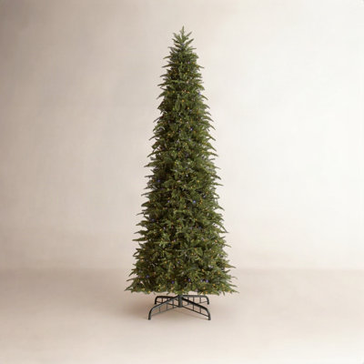 Leilonie Slim 15' Pre-Lit Fir Christmas Tree