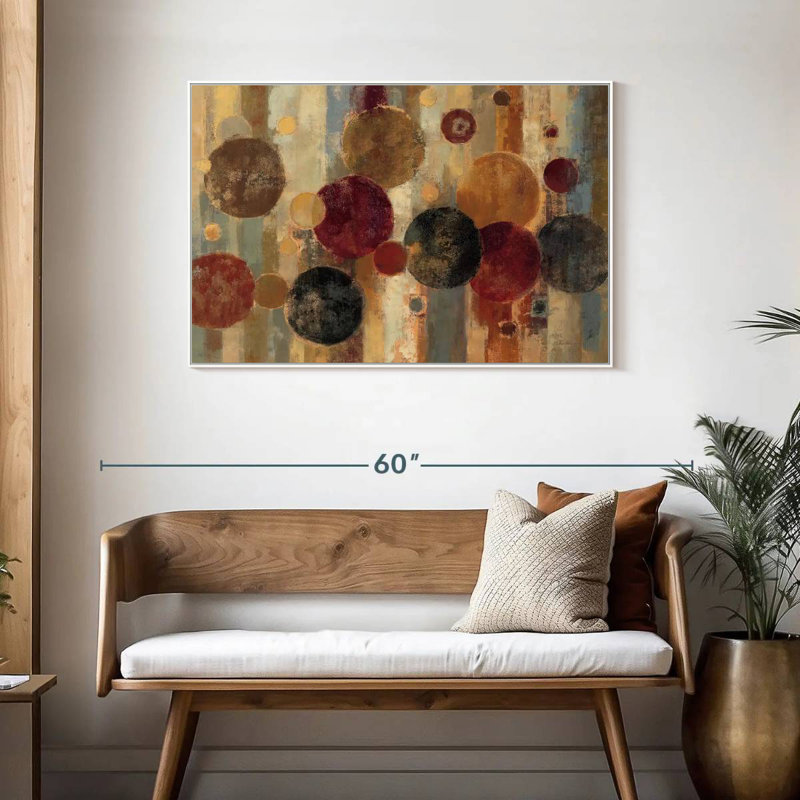 Pendulum, Floating Frame White, 43" X 29"