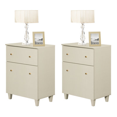 Amvi End Table Set with Storage