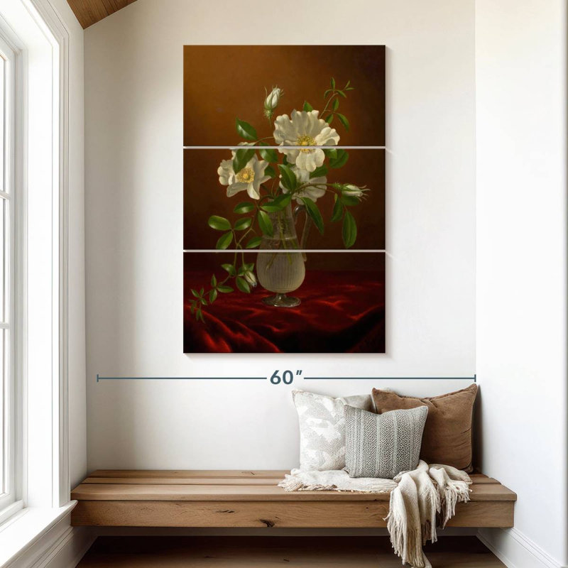 Harnek Cherokee roses dans un vase en verre